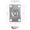 Service Caster Metro 461B5PBGSA B5PBGSA Replacement Caster with Brake MET-SCC-SS20S514-PPUB-TLB - alternate 2